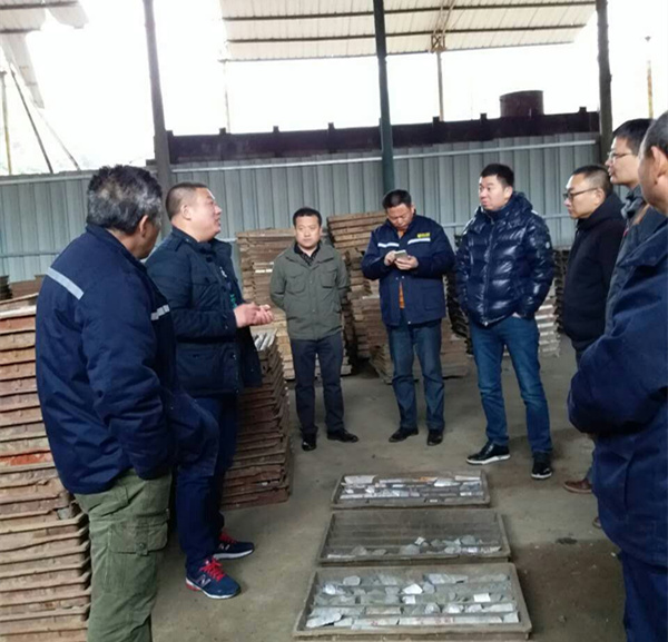 路易達孚（上海）金屬有限公司到貴州開(kāi)元礦業(yè)參觀(guān)考察